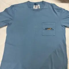 adidas ADVENTURE ポケットTシャツ 青
