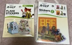 ズートピア フレークステッカー&ダイカットステッカー セット