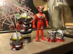 【希少・当時もの】ソフビ・ポピー　ウルトラマン　アストラ　日本製　まとめ