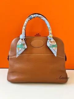 極美品　HERMES エルメス　ボリード31 ゴールド　GD金具　ハンドバッグ エルメス(HERMES)エルメス ボリード31 ゴールド ハンドバッグ