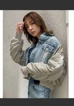 GYDA★PADDING MA-1デザインGジャン★美品