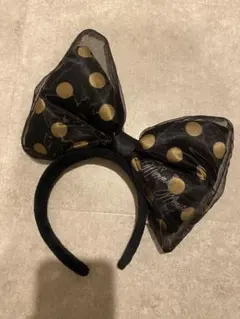 Disney カチューシャ　ミニーマウス リボンドット