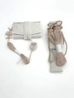 ⭐︎新品☆筥迫•懐剣2点セット☆サンドベージュ系にゴールド☆白無垢 