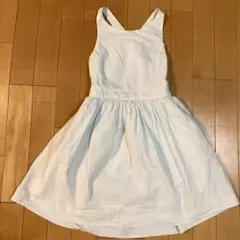 ポロ ラルフローレン ノースリーブ ワンピース 130 ストライプ 美品