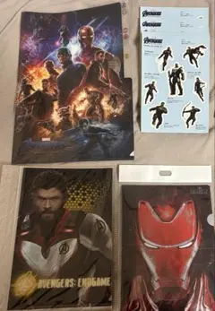 【新品未開封】アベンジャーズ/エンドゲーム グッズセット