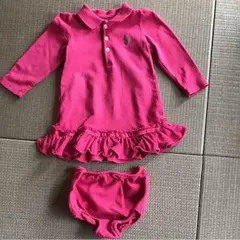 ラルフローレン  フリフリワンピース  9M