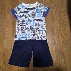 ハッカキッズ　Tシャツ　ハーフパンツ　2点セットのサムネイル