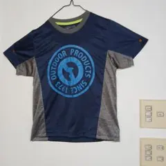 OUTDOOR PRODUCTS キッズ Tシャツ ネイビーのサムネイル