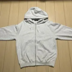 XLARGE ジップアップパーカー グレー