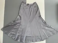 【12 Twelve Agenda】サテンマーメイドフレアスカート