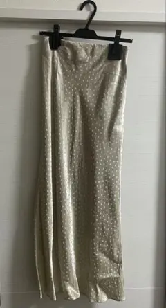 【FRAY I.D】　ロングスカート　ドット　サイズ1