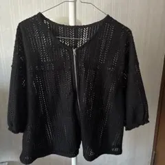 le colis 透かし編み　カーディガンのサムネイル