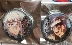 鬼滅の刃ufotable cafe 無限列車遊郭編絵巻第四期宇髄天元缶バッジ2個