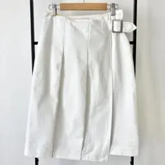 バーバリーブルーレーベル 白スカート 38