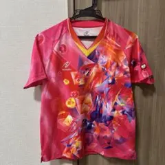 最終値下⭐︎超美品⭐︎【着用回数3回】Nittaku ピンク 幾何学模様 卓球ウェア
