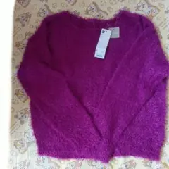 新品GUフェザー ヤンセーター