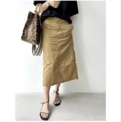 アパルトモン アメリカーナ ナイロンスカート