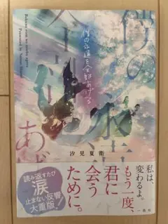 僕の永遠を全部あげる　汐見夏衛　✴︎美品✴︎