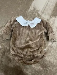 cottoli ロンパース　長袖　フリース　バンビ　80㎝