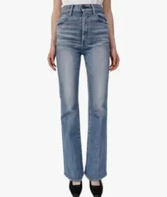 MOUSSY MVS FLARE ダメージ加工 デニム インディゴ y2k 22