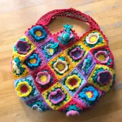 カラフルなグラニーバッグ