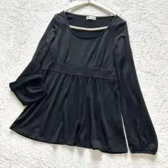 22オクトーブル ウール 薄手ニット トップス カットソー 4のサムネイル