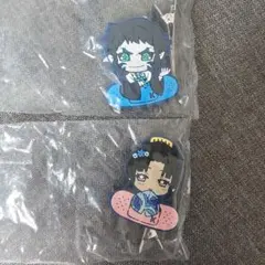 鬼滅の刃　獪岳恋雪2体セット　キャラばんちょうこうヘアクリップ　壱