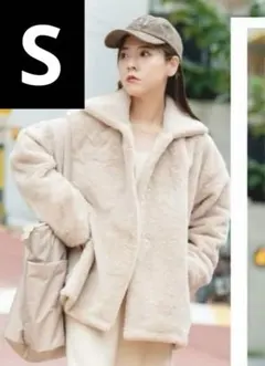 【新品紙タグ付】tal.by yumi. シャギーボアコート