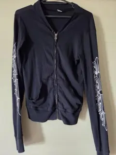 【激レア入手困難】CHROME HEARTS ジップアップ袖フローラル オールド 激レア入手困難】CHROME HEARTS ジップアップ袖フローラル オールド