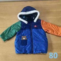 ホットビスケッツフード付きジャケット 80cm