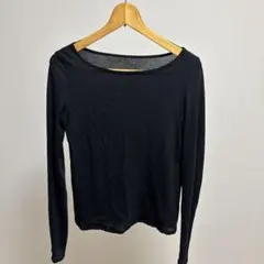 【ゆつ 様専用】EMOELLE ブラック長袖Tシャツ・キャミソールセット