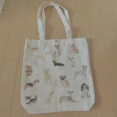 犬イラスト トートバッグ