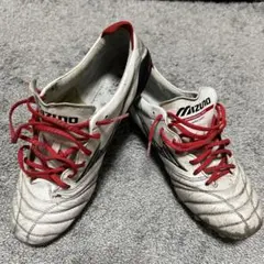 Mizuno スパイクシューズ ホワイト/レッド26.0センチ　　モレリアネオ4