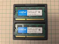 Crucial DDR3L-1600 SODIMM 4GB 2枚組のサムネイル