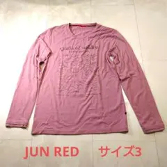 jun red ジュン レッド 長袖カットソー ピンク メンズのサムネイル