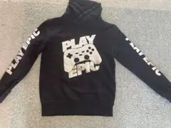 H&M キッズ用パーカー　ブラック