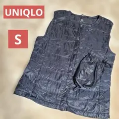 ユニクロ　UNIQLO ウルトラライトダウン　ベスト　　インナーダウン　ネイビー
