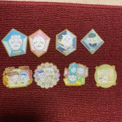 ちいかわ　キラキラダイカットステッカーグミシール　8枚