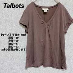 海外古着✨【Talbots】 ブラウン Tシャツ 10 (Petites)のサムネイル
