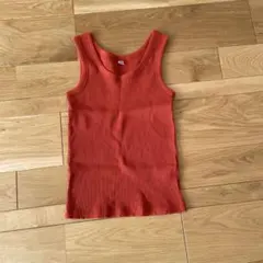 【UNIQLO】タンクトップ 赤(サイズM)