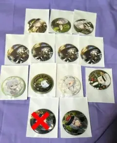 ばら売り可 ツイステ シルバー 缶バッジ まとめ売り ブルーム スケアリー 他