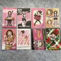 ヒロアカ　麗日お茶子 ポストカード　紙類　8枚まとめ売り