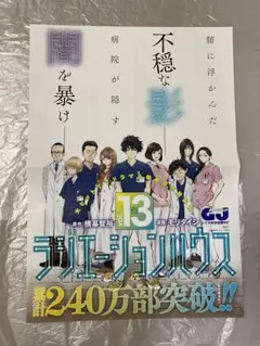 ラジエーションハウス 販促ポスター 13巻 モリタイシ