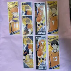 ハイキュー ロングステッカー 8枚セット