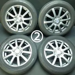 ② 社外アルミ 155/65R14 タント ムーヴ ココア N-BOX ワゴンR - メルカリ