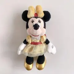 ミニーマウス　ぬいぐるみバッジ　30周年