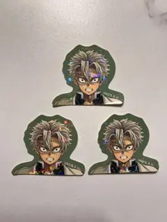 鬼滅の刃 柱展 ホログラムステッカーセット 不死川実弥