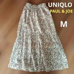 UNIQLO PAUL & JOE　フラワープリント フレアスカート M