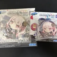 プロセカ一番くじ　秋山瑞稀　アクスタ　缶バッジ