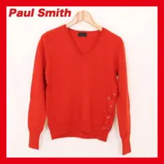 セーター カーディガン Vネック 赤 ポールスミス Paul Smithのサムネイル